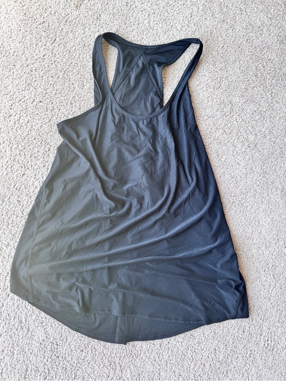 lululemon athletica Black Racerback Tank - Lightweight Performance Camisole